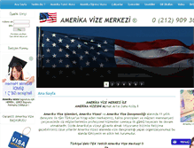 Tablet Screenshot of amerikavizemerkezi.com